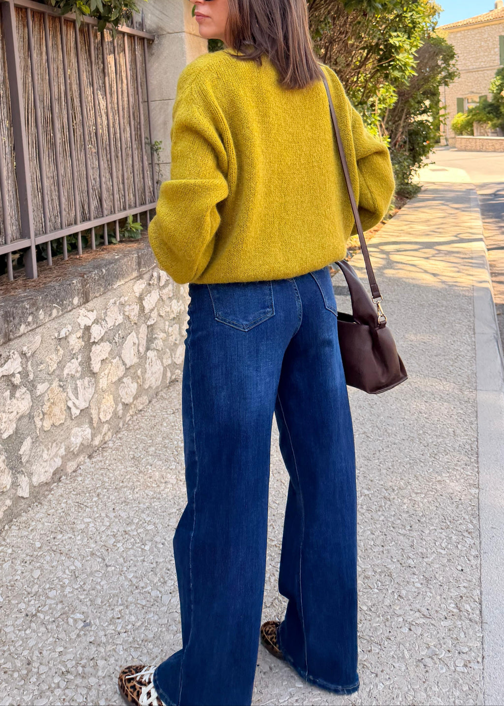 JEANS LOUISE - BLEU BRUT
