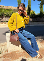 JEANS LOUISE - BLEU BRUT