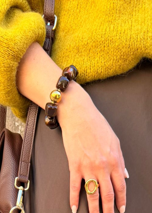 BRACELET - MARRON