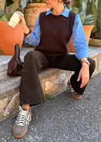 JEANS MAË – LÉOPARD CHOCOLAT
