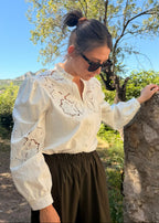 BLOUSE APOLLINE – ÉCRU