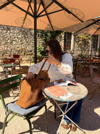 SAC CABAS ET POCHETTE - CAMEL