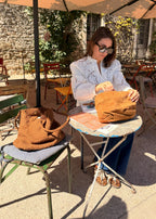 SAC CABAS ET POCHETTE - CAMEL