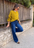 GILET ALBA - PISTACHE