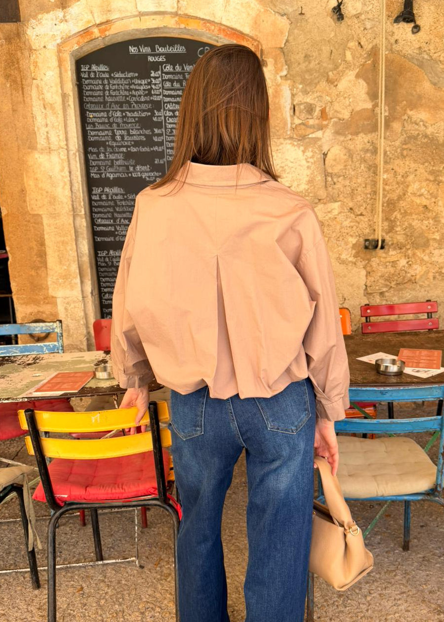 CHEMISE GARANCE – TAUPE