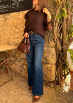 BLOUSE JULIETTE – CHOCOLAT