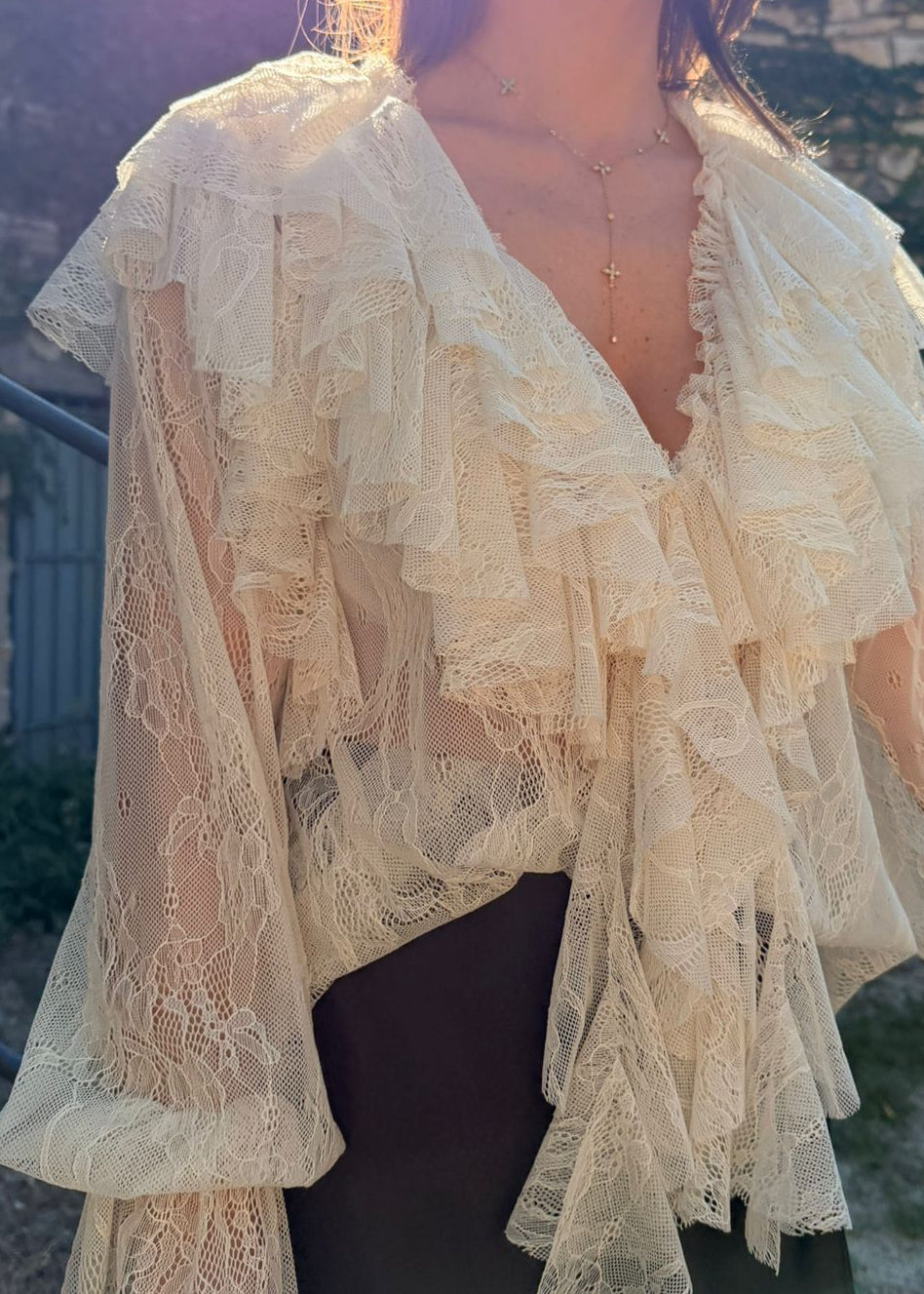 BLOUSE JULIETTE - ÉCRU