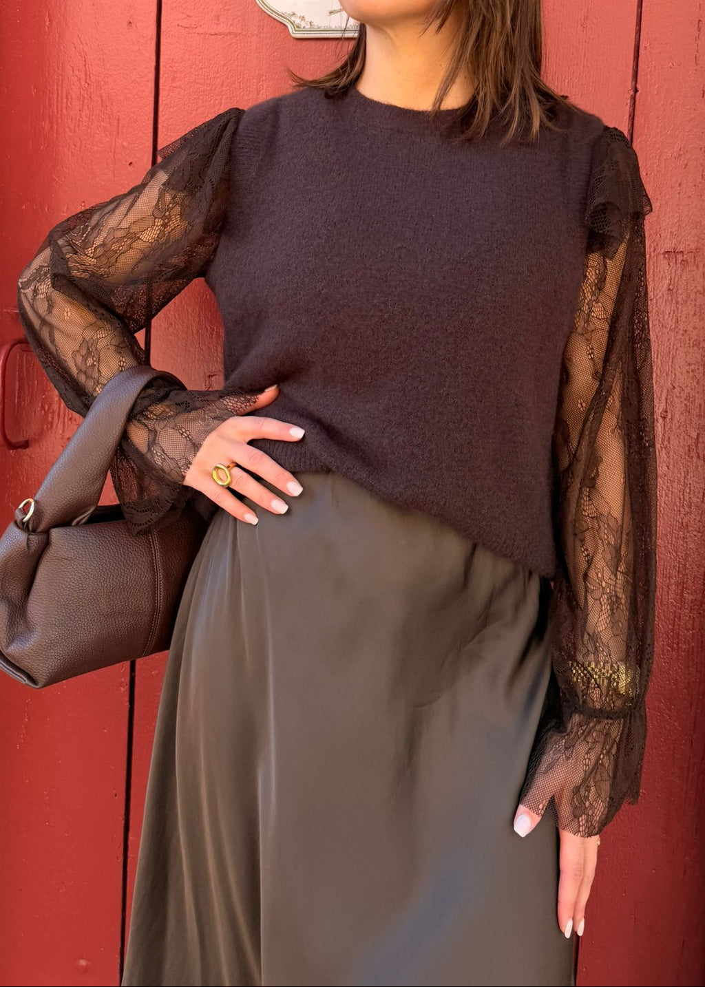 BLOUSE JULIETTE – CHOCOLAT