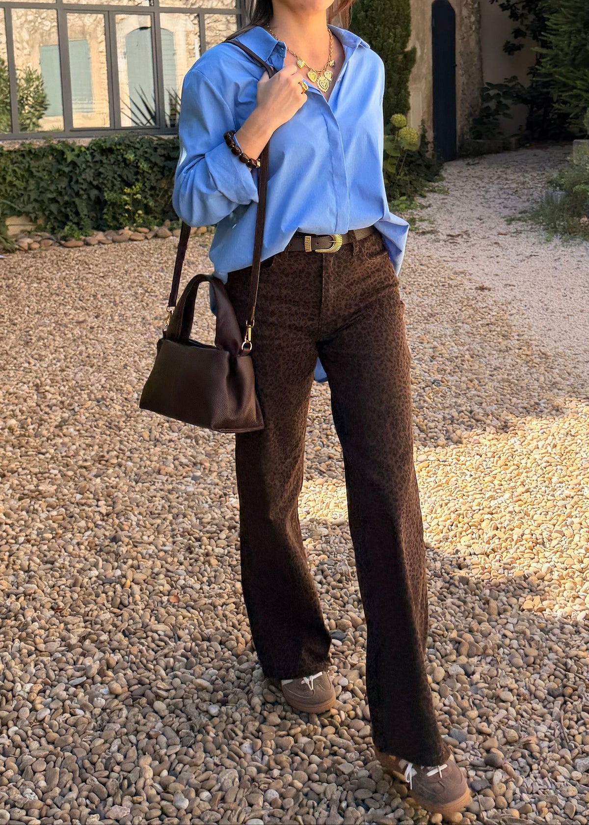 CHEMISE ROMY - BLEU AZUR