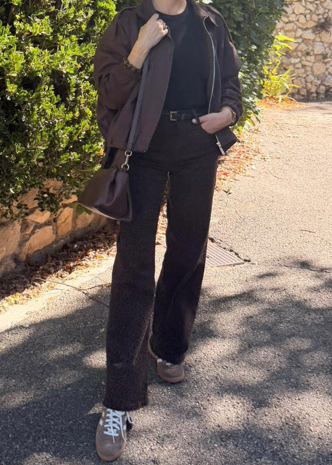 VESTE ROMANE - CHOCOLAT