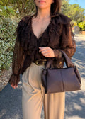 BLOUSE JULIETTE – CHOCOLAT