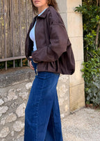 VESTE ROMANE - CHOCOLAT