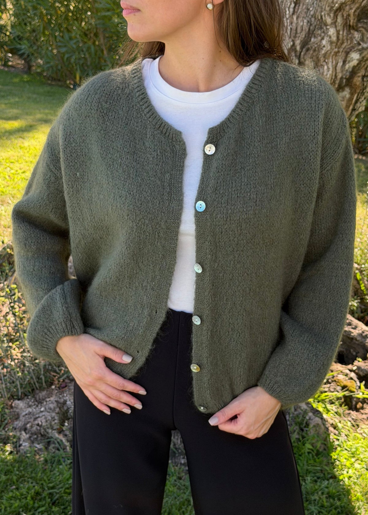 GILET ALBA - KAKI