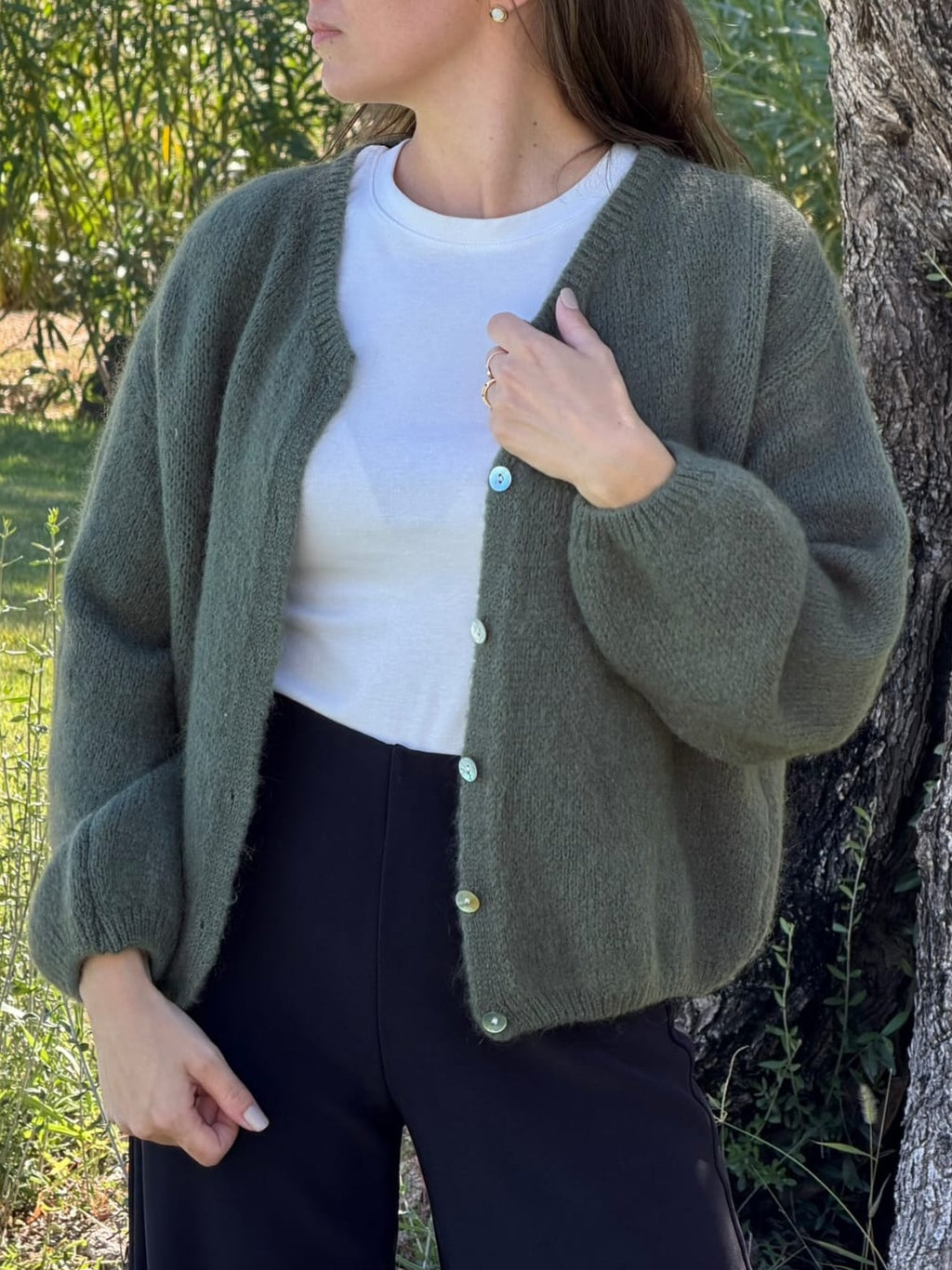 GILET ALBA - KAKI