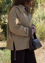 TRENCH CAPUCINE - BEIGE ET MARRON