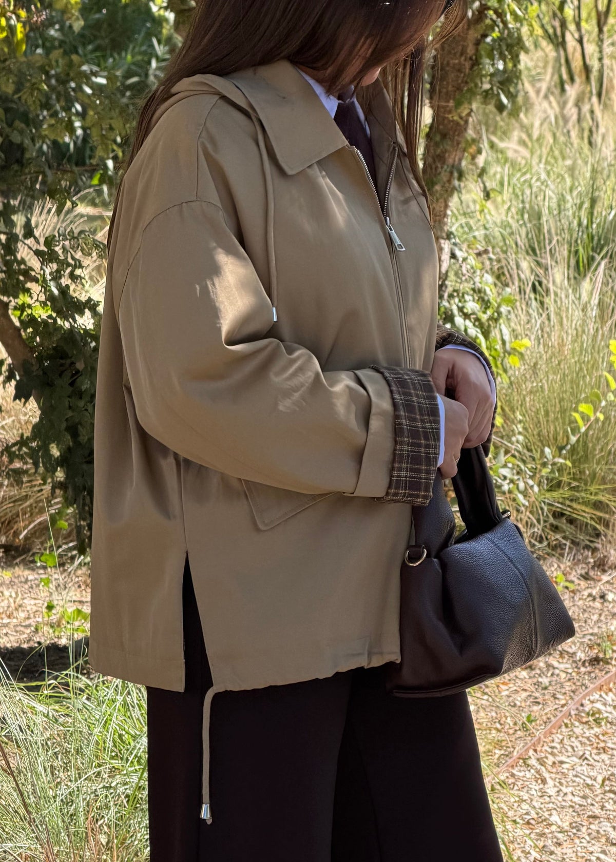 TRENCH CAPUCINE - BEIGE ET MARRON