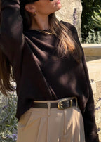 PULL ALICE - CHOCOLAT