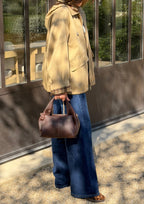 TRENCH CAPUCINE - BEIGE ET MARRON