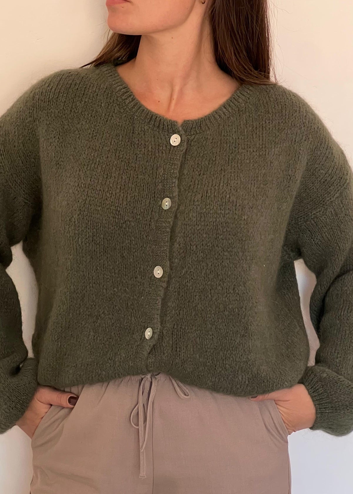 GILET ALBA - KAKI