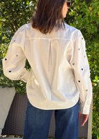 CHEMISE NINA - CŒURS BLEUS