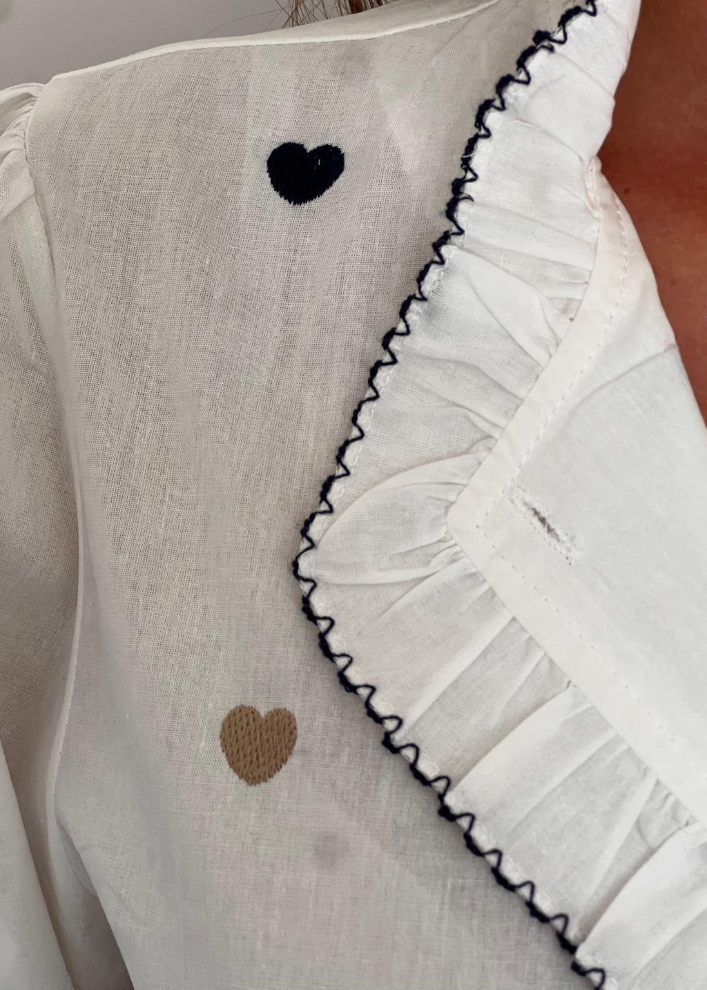 CHEMISE NINA - CŒURS BLEUS