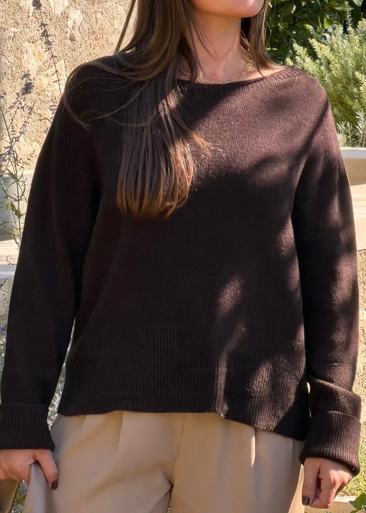 PULL ALICE - CHOCOLAT