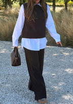 PANTALON ZOÉ - CHOCOLAT