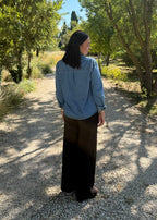 PANTALON ZOÉ - CHOCOLAT